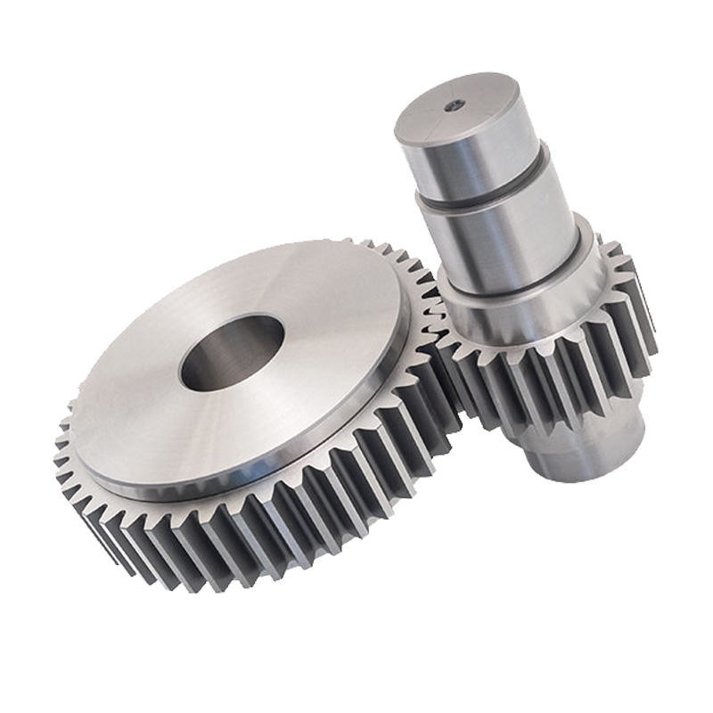 High Load Capacity Metal Spur Gear Various Mounting Type Wear Resisting