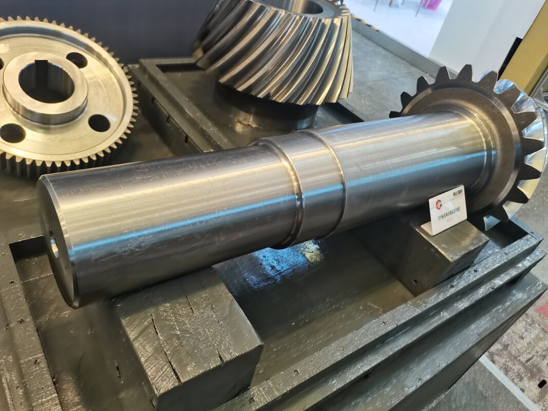 Sturdy 29 Spline Heavy Duty Right Hand Direction Spiral Bevel Gear Set for Industrial Machinery