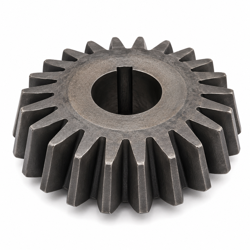 Large Module Spiral Bevel Gear with Customized Surface Finishing for Heavy-Duty Industrial Transmission