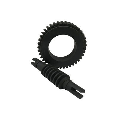 Flange / Shaft Mounting Worm Ring Gear High Precision Rustproof
