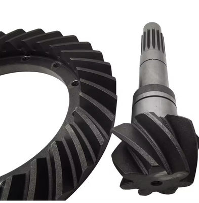 OEM Size C45 Steel Spiral Bevel Gear For Mechanical Transmission