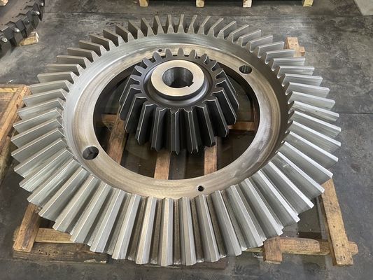 Right Hand Direction High Precision Bevel Gears Wear Resistance