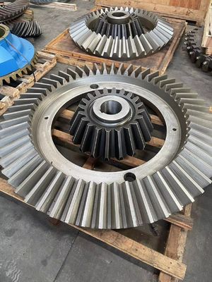 Antirust Helical Bevel Gear Spiral  With Required Surface Finish Customization
