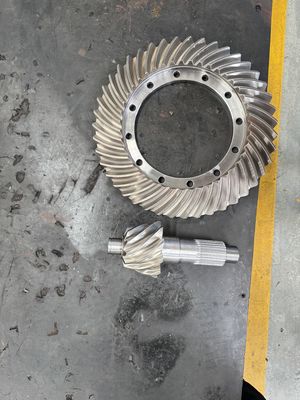 High Strength Spiral Bevel Gear for Crusher Reducers